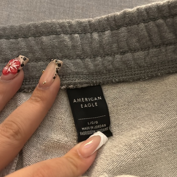 men’s gray sweatpants - Picture 2 of 4